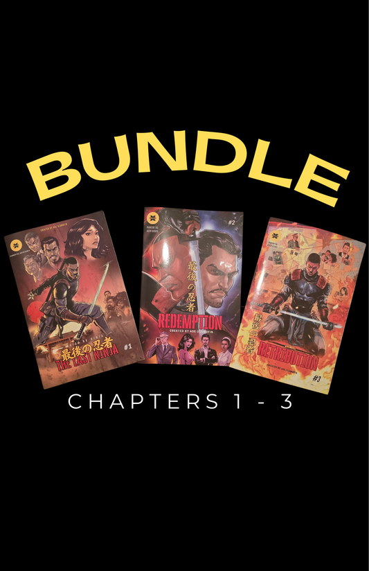 A5 - 最後の忍者 (The Last Ninja) Anthology Bundle. Ch. 1, 2, and 3