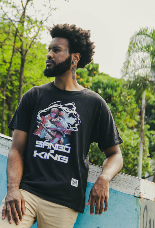 E - Sàngó | Thunder and Lightning Tee