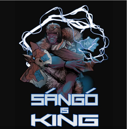 E - Sàngó | Thunder and Lightning Tee