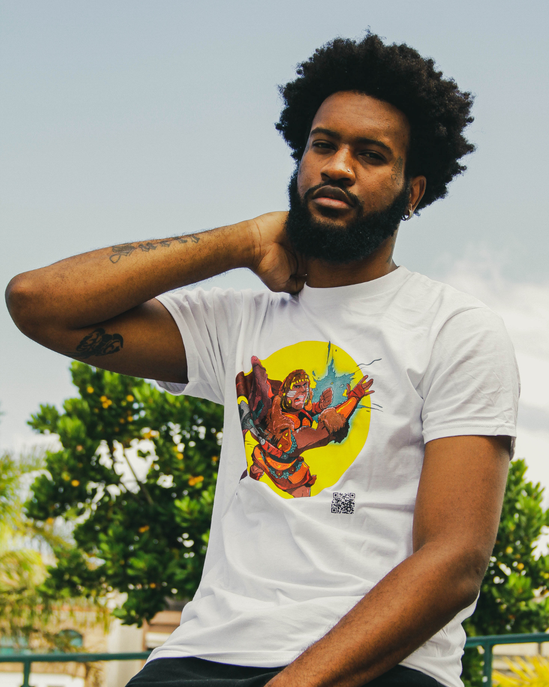 E - The Flying Axe Tee