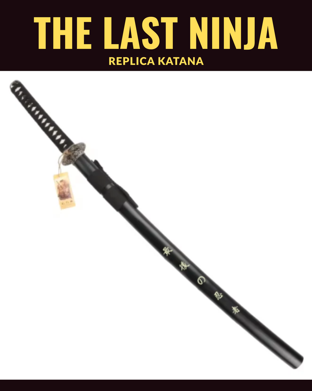 The Last Ninja Replica Katana Sword | (Limited quantity)