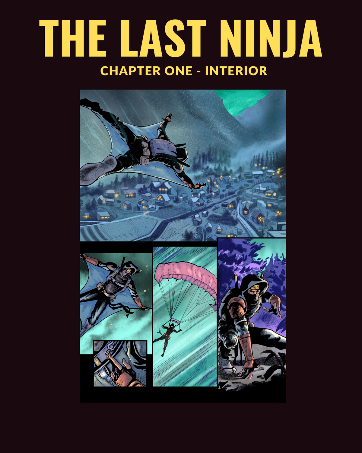 最後の忍者 - The Last Ninja: Complete 3-Book Comic Bundle | Save 25%