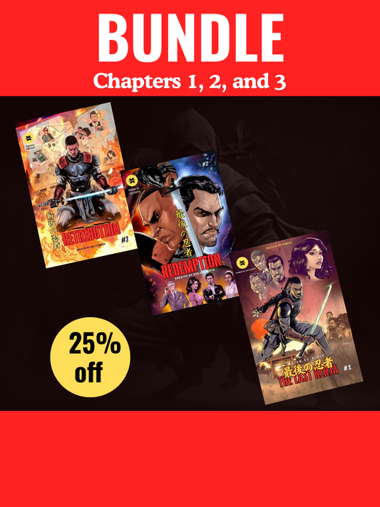 A5 - 最後の忍者 (The Last Ninja) Anthology Bundle. Ch. 1, 2, and 3