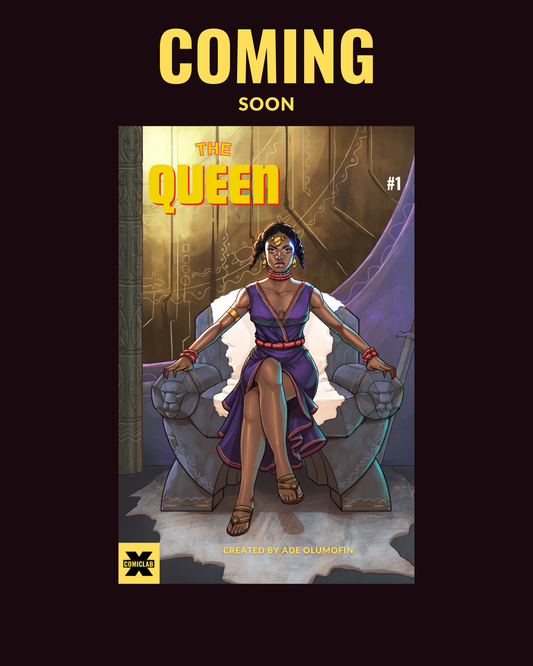 D - The Queen Comic book [Digital Download] - COMING SOON