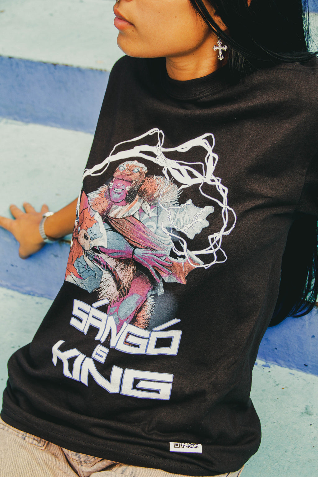E - Sàngó | Thunder and Lightning Tee