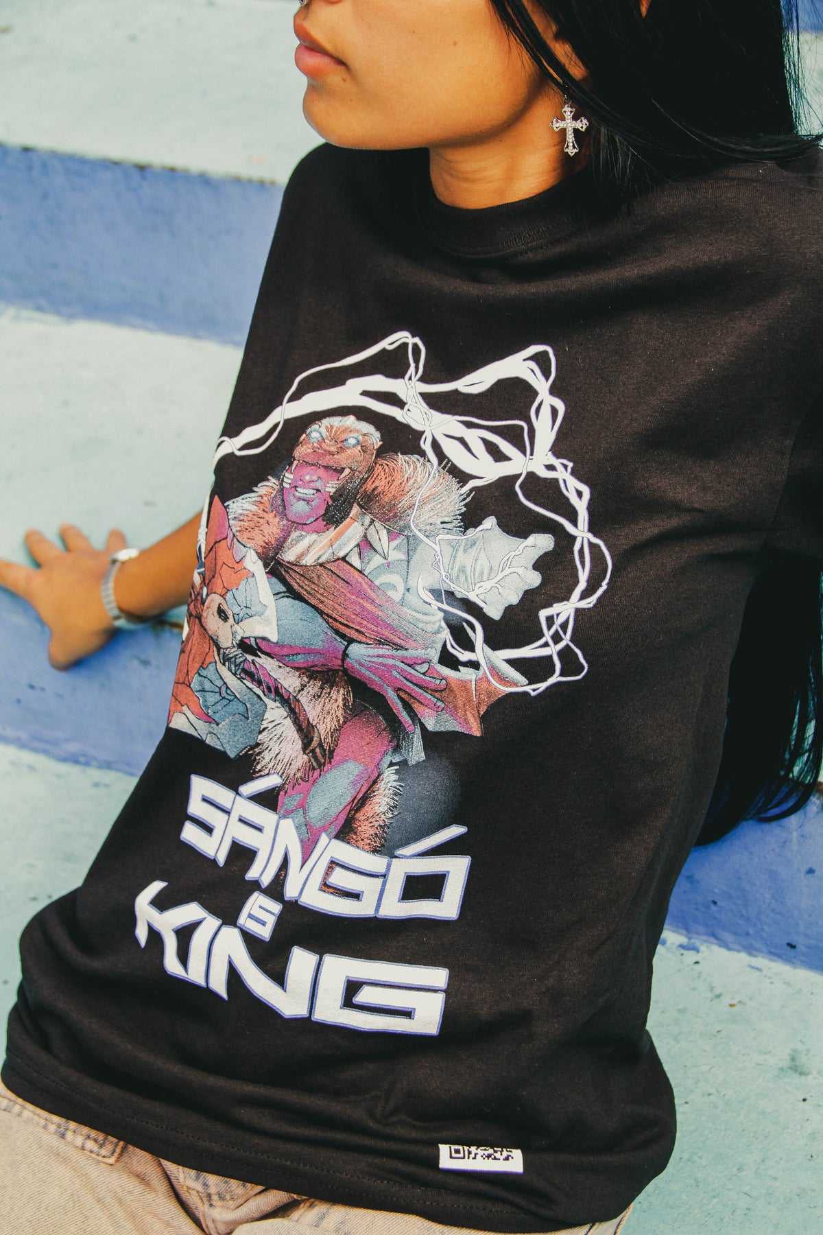E - Sàngó | Thunder and Lightning Tee