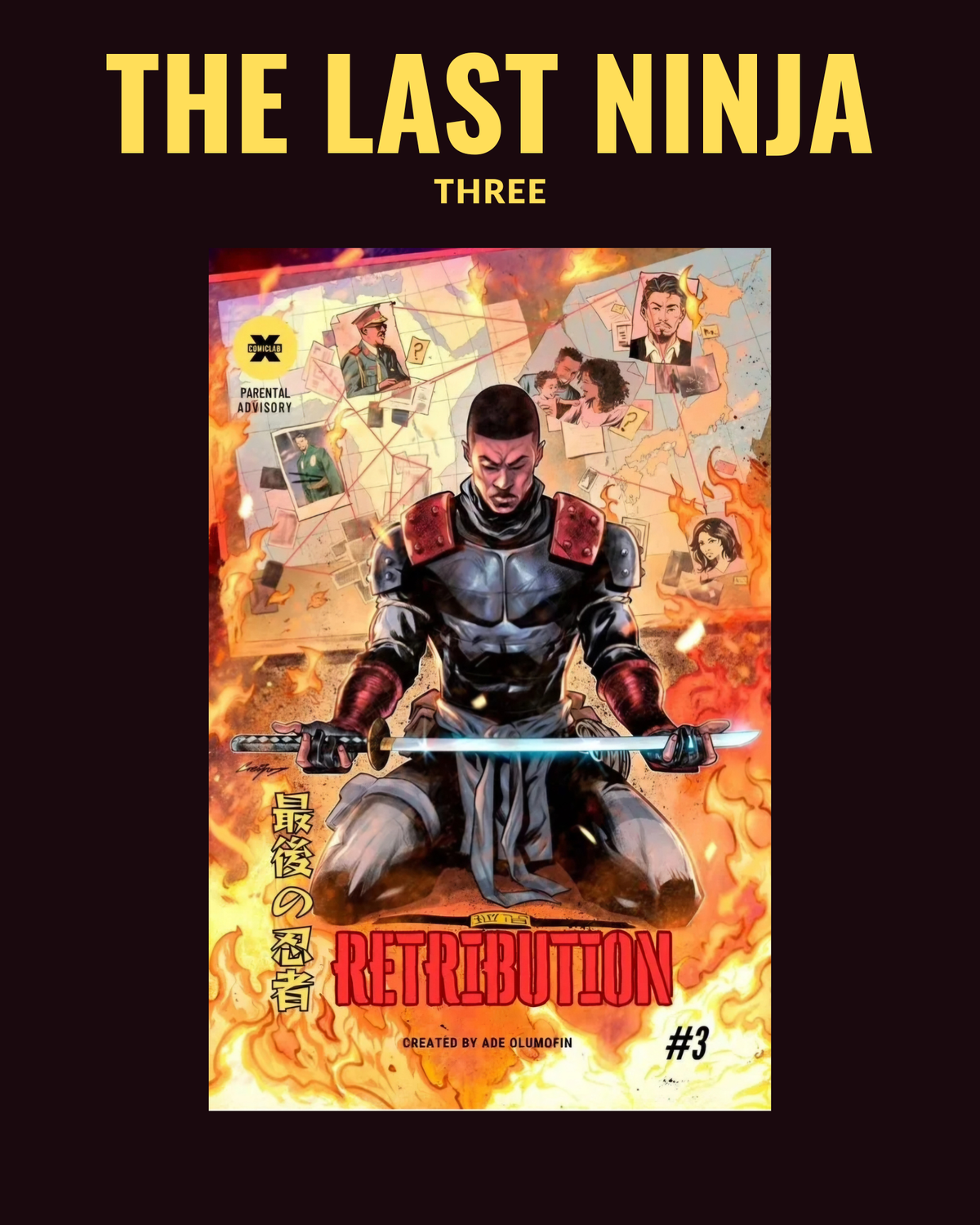 最後の忍者 - The Last Ninja: Complete 3-Book Comic Bundle | SAVE 25%