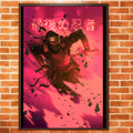 最後の忍者(Saigo no Ninja) - The Last Ninja  Inspired 11" x 17" Wall Poster